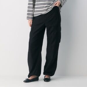 NWT TNA Aritzia Supply Cargo Pant Black Size 0